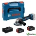 BOSCH GWS 18V-11 PS - ПРОФЕСИОНАЛЕН АКУМУЛАТОРЕН БЕЗЧЕТКОВ ЪГЛОШЛАЙФ С РЕГУЛИРАНЕ НА ОБОРОТИТЕ И ГОЛЯМ СТАРТОВ БУТОН BOSCH GWS 18V-11 PS - ПРОФЕСИОНАЛЕН АКУМУЛАТОРЕН БЕЗЧЕТКОВ ЪГЛОШЛАЙФ С РЕГУЛИРАНЕ НА ОБОРОТИТЕ И ГОЛЯМ СТАРТОВ БУТОН
